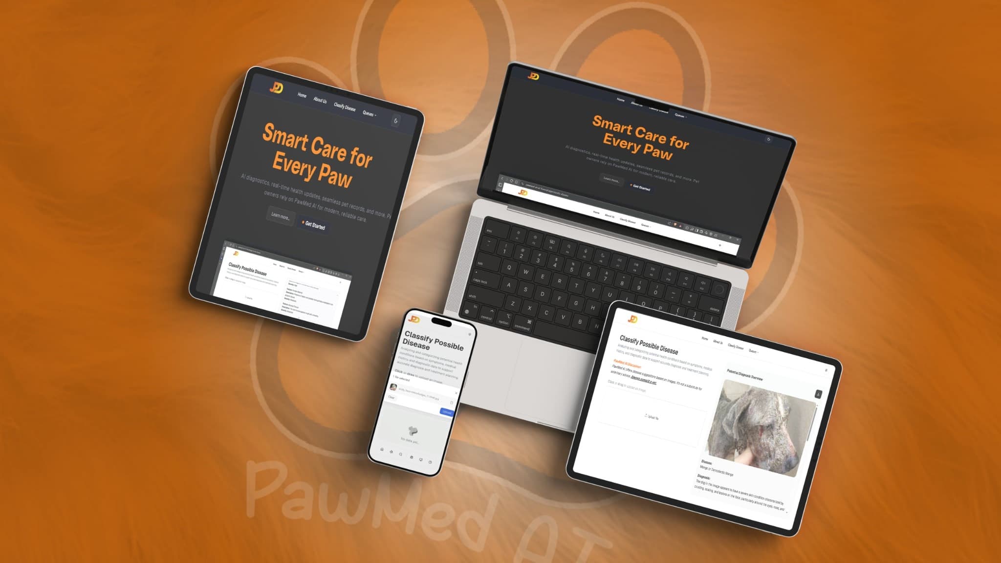 PawMedAI veterinary platform