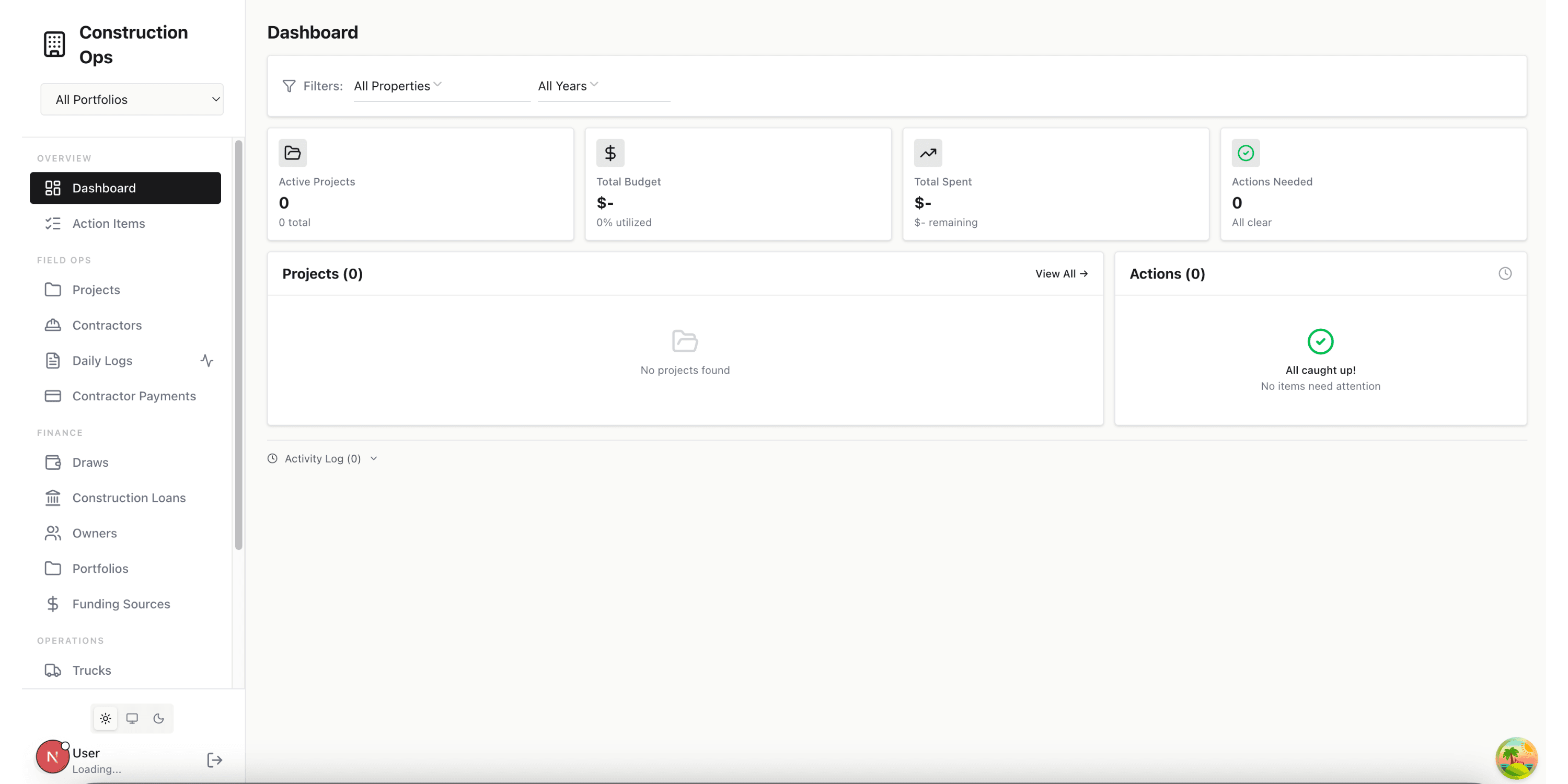 Stanton Construction management platform